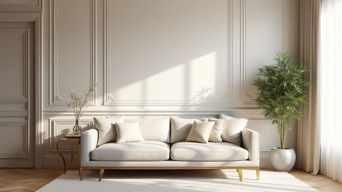 Eleganckie tapety do salonu