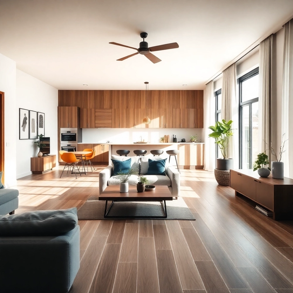 Jaka Podłoga Do Salonu Z Aneksem