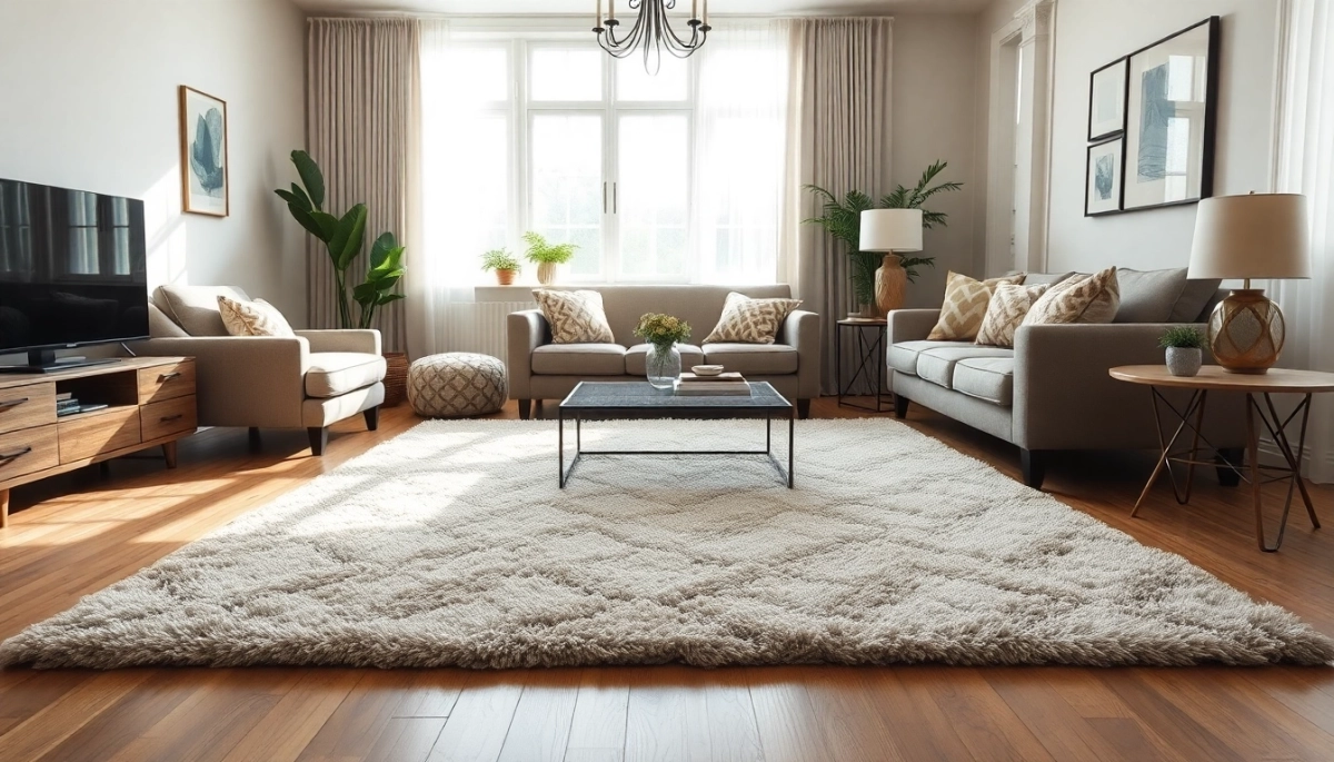 Jaki rozmiar dywanu do salonu