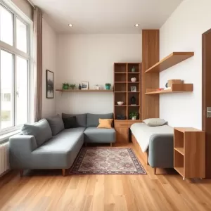 Jak pogodzić salon z sypialnią