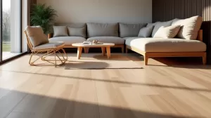 Jakie płytki drewnopodobne do salonu